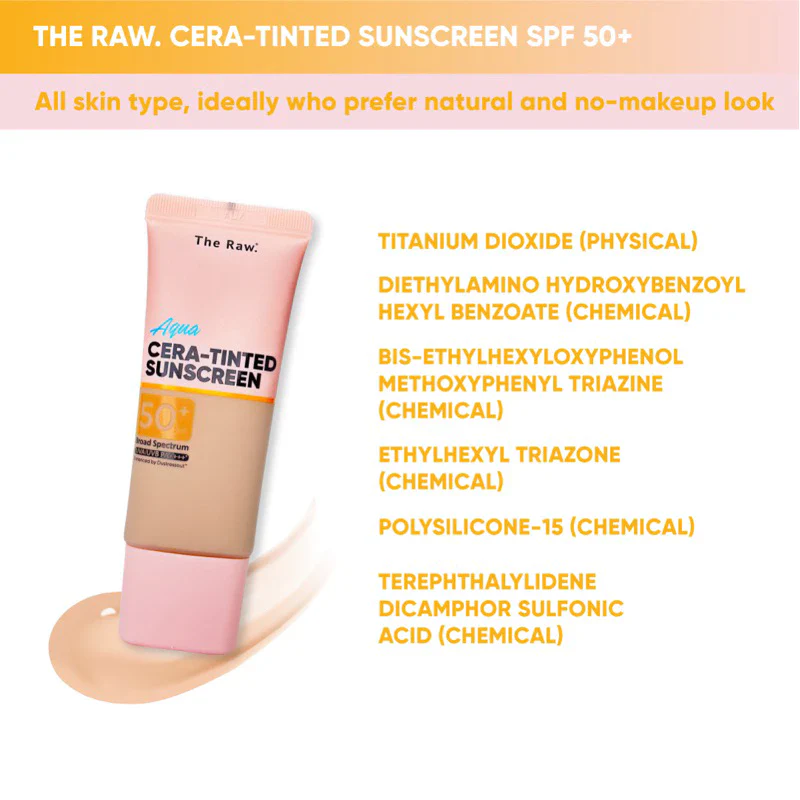 Aqua Cera-Tinted Sunscreen SPF 50+ PA++++ - Image 3