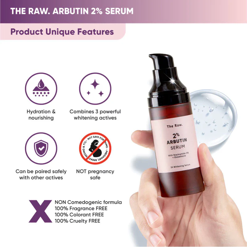 Arbutin 2% Serum - 3X Brightening Power 15ml/30ml - Image 5