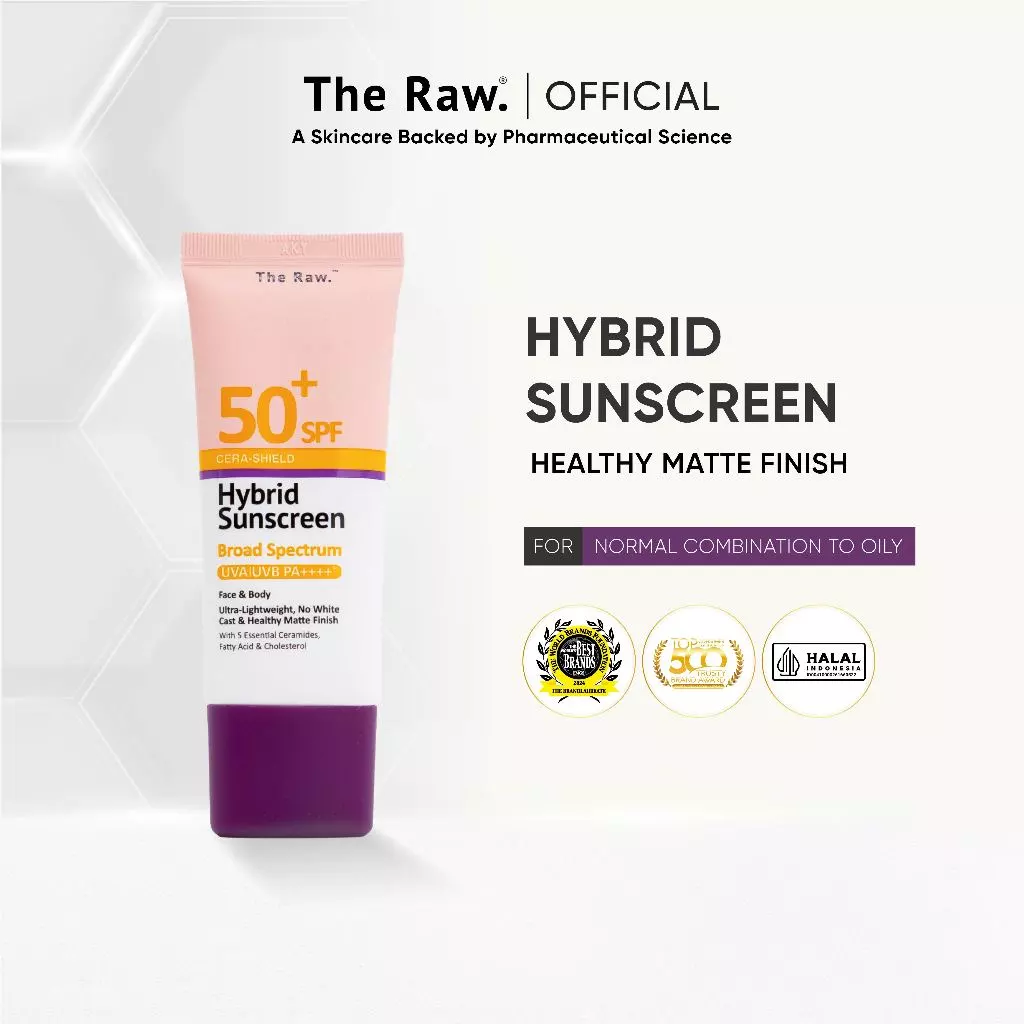 Cera-Shield Hybrid Sunscreen for Normal/Combination Skin 30g SPF 50+ PA++++* Broad Spectrum UVA / UVB (For Face & Body) - Image 3