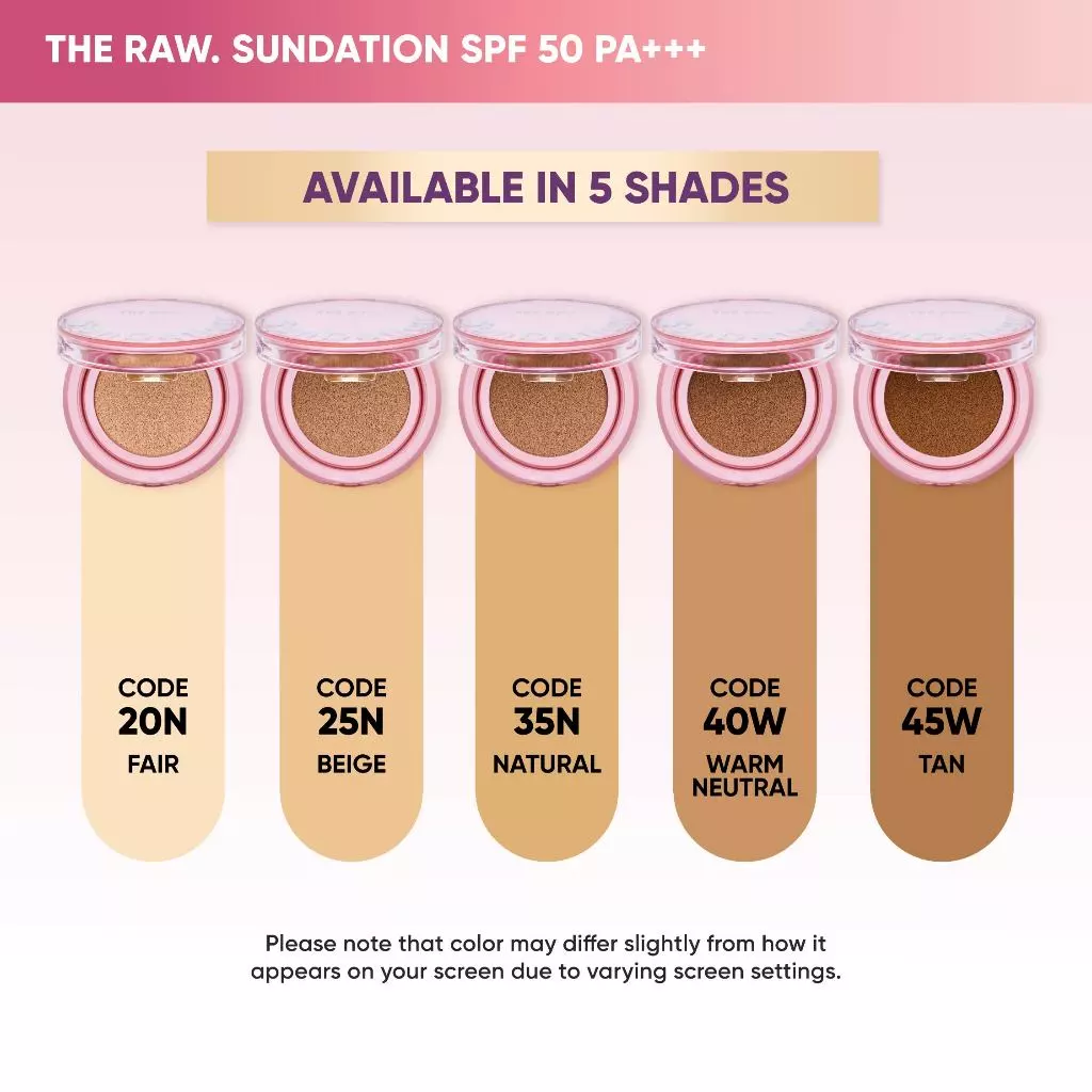 The Raw. SunDation® - Cushion Foundation - Image 6