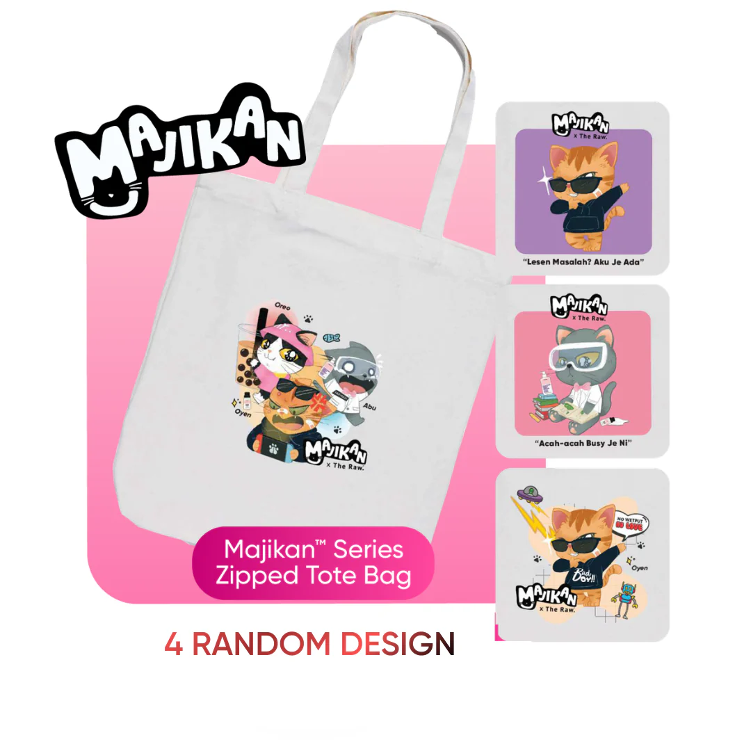 The Raw. Majikan™ Series Zipped Tote Bag - Image 6