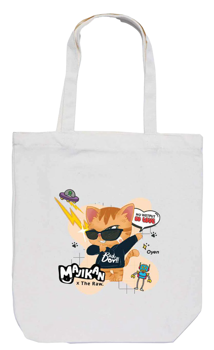 The Raw. Majikan™ Series Zipped Tote Bag - Image 7